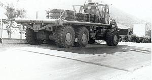 TELAGH CAMION T100  GROS ENGIN INSCRIPTION A LA GENDARMERIE